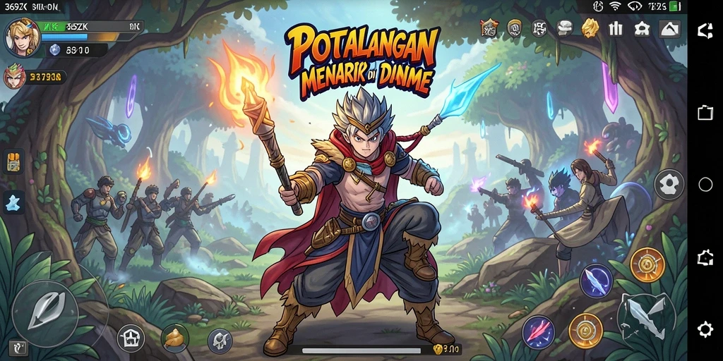 Tampilan gameplay menakjubkan dari 369ZK di dunia Anime.