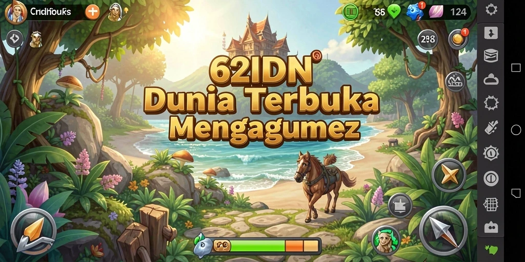 Gameplay seru di dunia terbuka 62IDN yang menakjubkan.
