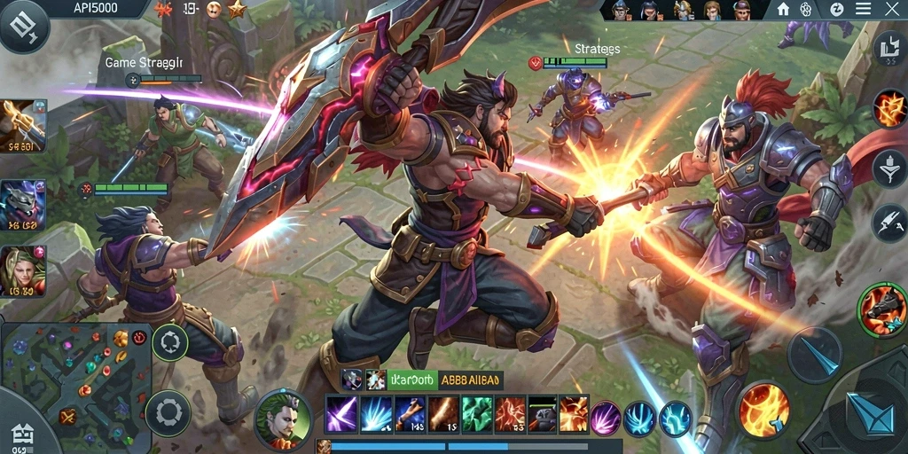 Gameplay seru dengan karakter unik di API5000.