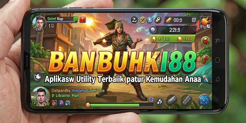 Tampilan utama BANBUHOKI88 dengan fitur Utility yang bermanfaat.
