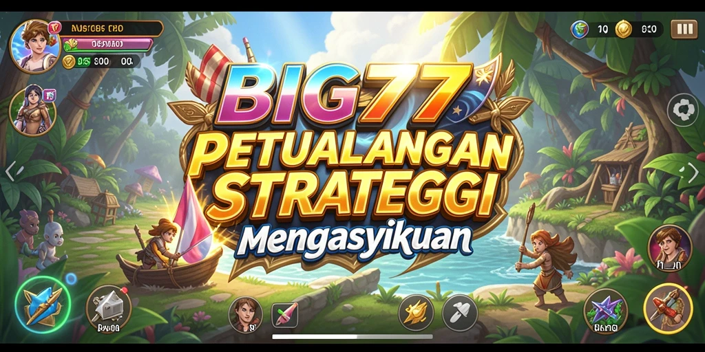 Tampilkan aspek gameplay menarik dari BIG77 dalam strategi SLG.