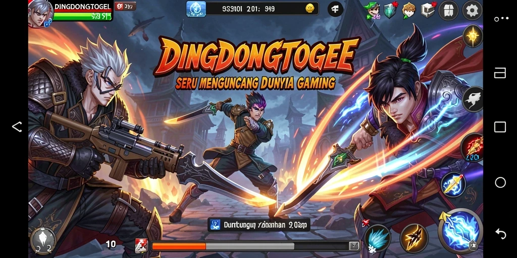 Gameplay seru DINGDONGTOGEL dalam pertempuran yang menegangkan.