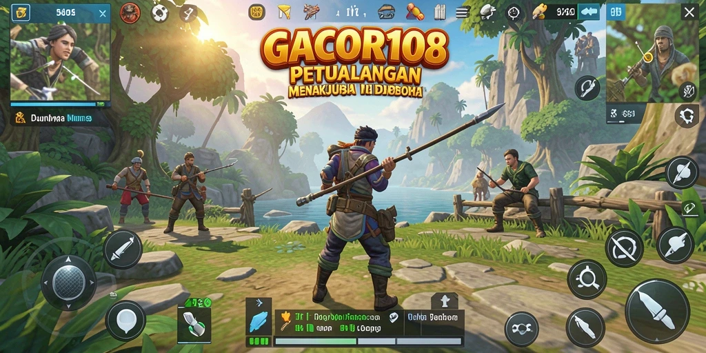 Gameplay Open World yang menakjubkan dalam GACOR108
