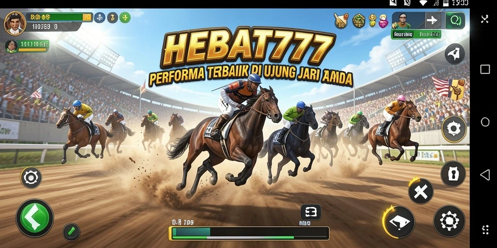 Gameplay seru HEBAT777 dengan balapan yang mendebarkan