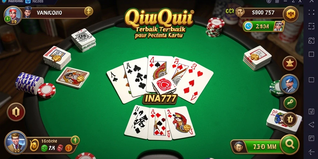 Tangkapan layar gameplay QiuQiu yang seru dan menantang.