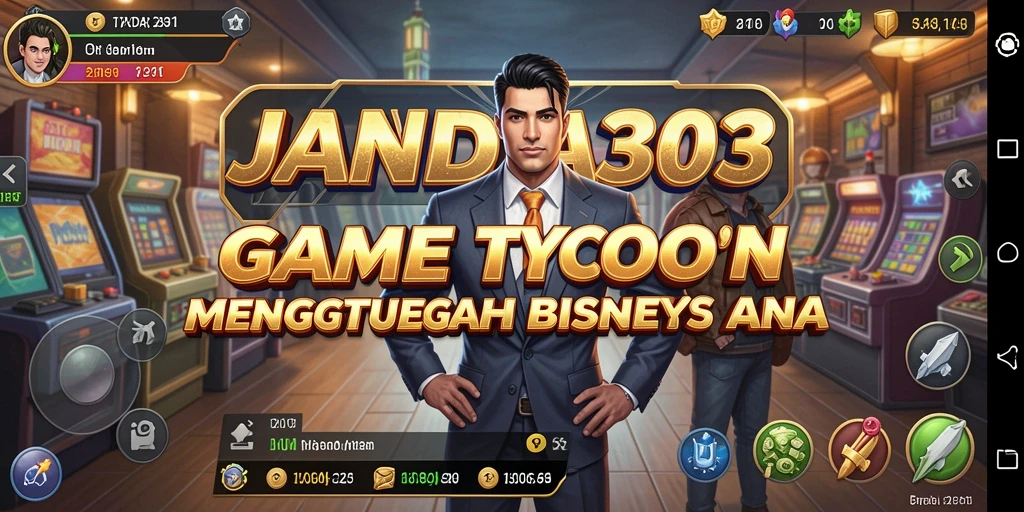 Tampilan gameplay JANDA303 yang menggambarkan strategi Tycoon yang mengasyikkan.