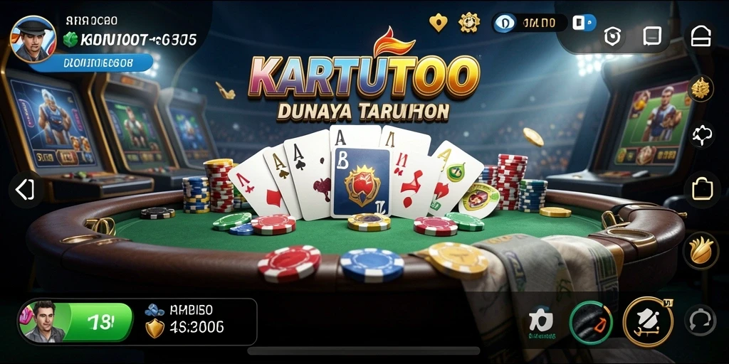 Tampilan gameplay KARTUTOTO yang menciptakan pengalaman taruhan yang mendebarkan.