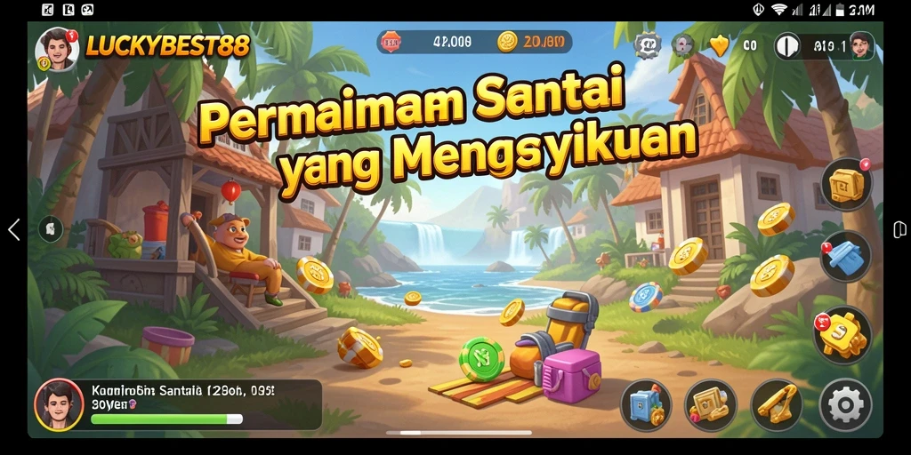 Tangkapan layar permainan LUCKYBEST88 yang penuh warna dan menarik.