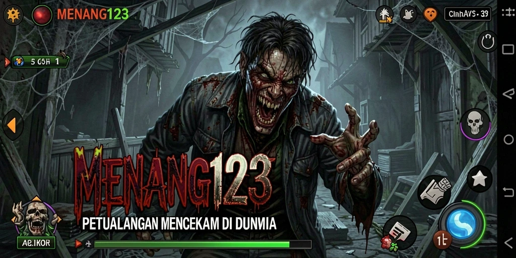 Screenshot gameplay MENANG123 menampilkan suasana Horror yang menggugah ketegangan.