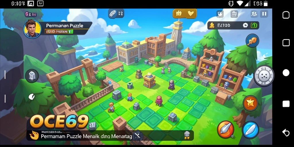 Gameplay OCE69 yang menarik dengan berbagai teka-teki menantang.