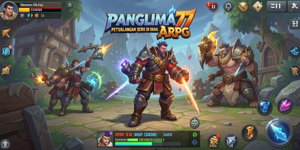 Tampilan gameplay seru dan mendebarkan di dunia ARPG.