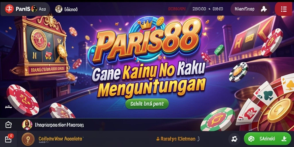 Tampilan gameplay seru dan menegangkan di PARIS88.