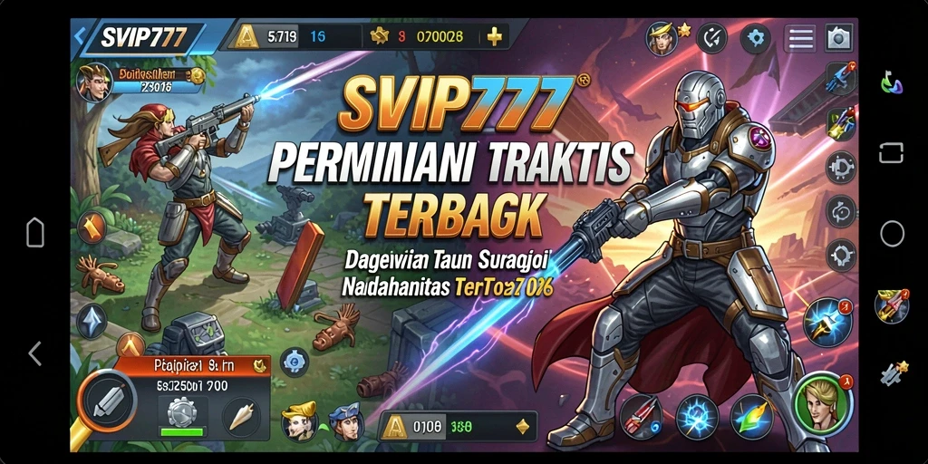 Screenshot gameplay SLG SVIP777 yang menarik dan menantang.