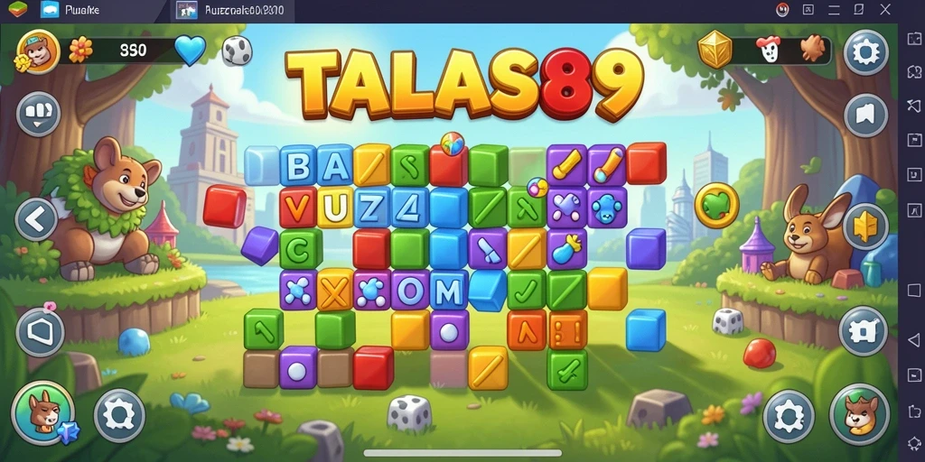 Tampilan gameplay TALAS89 yang menantang dan menarik.