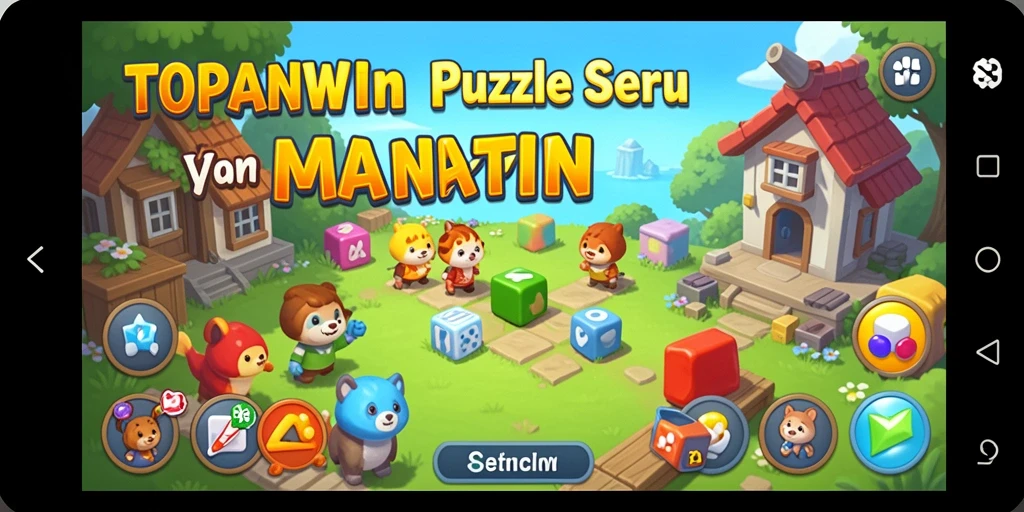 Gameplay TOPANWIN yang menarik dalam memecahkan puzzle.